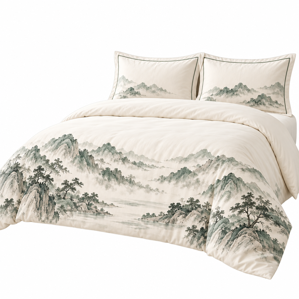 Queen Duvet Cover Set — isolated product view