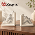 Mountain Ceramic Bookends — Zeayrs branded main product view
